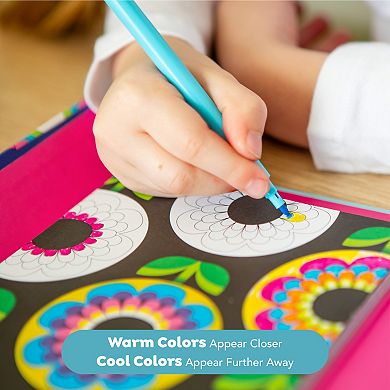 Tiger Tribe Rainbow Dreams 3D Coloring Set with 3D Glasses & Markers