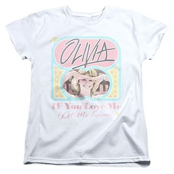 Juniors' Olivia Newton-John If You Love Me Graphic Tee