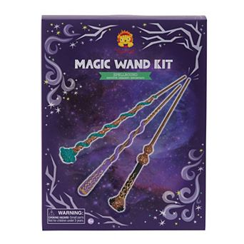 Tiger Tribe Magic Wand Kit with Clay, Gems & Spiders