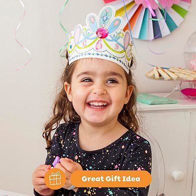 Tiger Tribe Glow Friends Neon Coloring Set with Stickers & Neon Markers