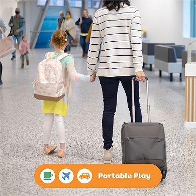 Tiger Tribe Glow Friends Neon Coloring Set with Stickers & Neon Markers