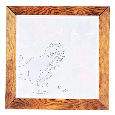 Tiger Tribe Dinosaur Magic Water Painting Set with Scene Reveal Cards