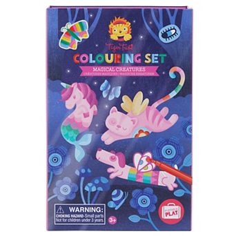 Tiger Tribe Magical Creatures Coloring Set with Stickers & Markers