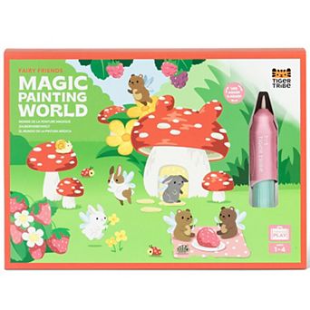 Tiger Tribe Fairy Friends Magic Water Painting Set with Seek & Find Cards