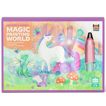 Tiger Tribe Unicorn Magic Water Painting World Set