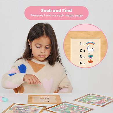 Tiger Tribe Unicorn Magic Water Painting World Set