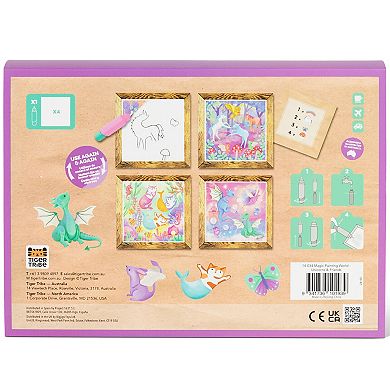 Tiger Tribe Unicorn Magic Water Painting World Set