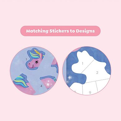 Tiger Tribe Magical Garden Sticker by Numbers Set