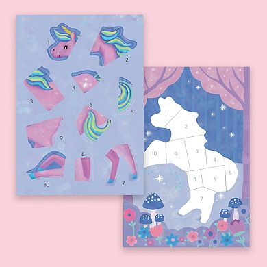 Tiger Tribe Magical Garden Sticker by Numbers Set