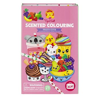 Tiger Tribe Fruitie Cutie Scented Coloring Set with Scented Markers