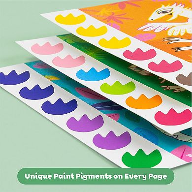 Tiger Tribe Paint-A-Picture Dinosaur Watercolor Art Set