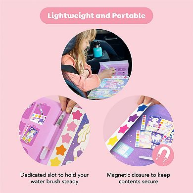 Tiger Tribe Paint-A-Picture Unicorn Skies Watercolor Art Set