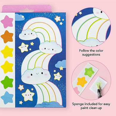 Tiger Tribe Paint-A-Picture Unicorn Skies Watercolor Art Set