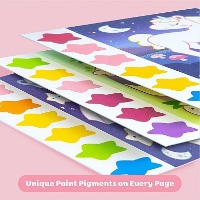 Tiger Tribe Paint-A-Picture Unicorn Skies Watercolor Art Set