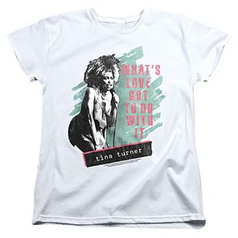 Juniors' Tina Turner What's Love Got To Do With It Graphic Tee