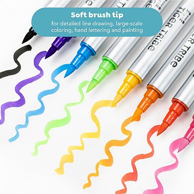 Tiger Tribe Dual-Tip Paint Pens Set