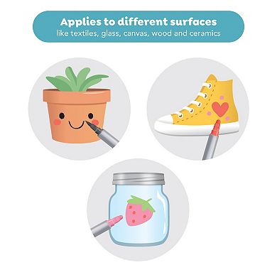 Tiger Tribe Dual-Tip Paint Pens Set