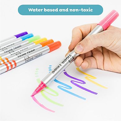 Tiger Tribe Dual-Tip Paint Pens Set
