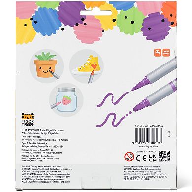 Tiger Tribe Dual-Tip Paint Pens Set