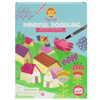 Tiger Tribe Mindful Doodling Set with Gel Pens & Activity Pad