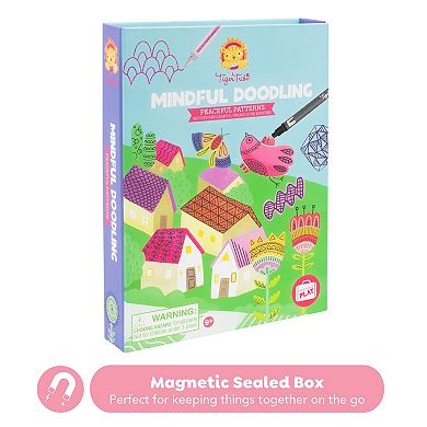 Tiger Tribe Mindful Doodling Set with Gel Pens & Activity Pad