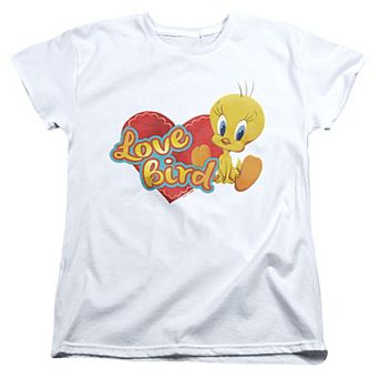 Juniors' Looney Tunes Tweety Love Valentines Tee