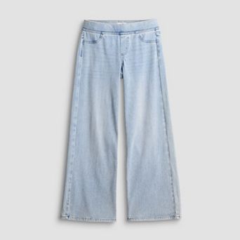 Girls 6-20 SO® Pull-On Super Stretch Wide Leg Jeans in Regular & Plus Size