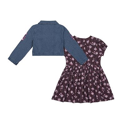 Girls 4-6 Little Lass 2-piece Jacket & Dress Set
