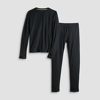 Boys 4-18 Cuddl Duds® Comfortech 2 pc Baselayer Long Sleeve Top & Pants Set