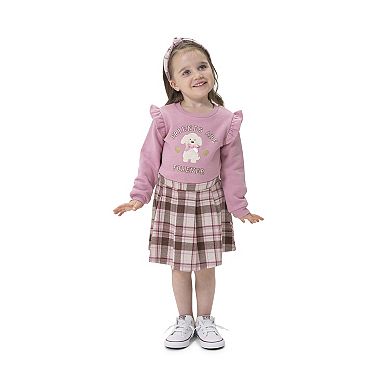 Baby & Toddler Little Lass 4-piece Mix & Match Skort Set