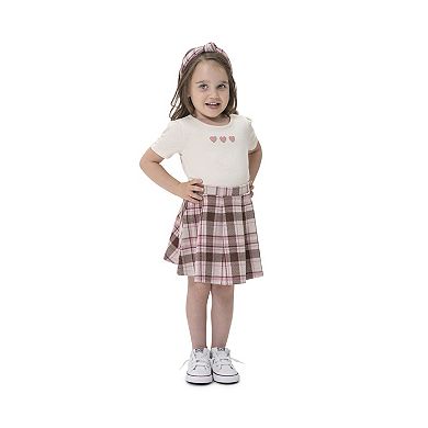Baby & Toddler Little Lass 4-piece Mix & Match Skort Set