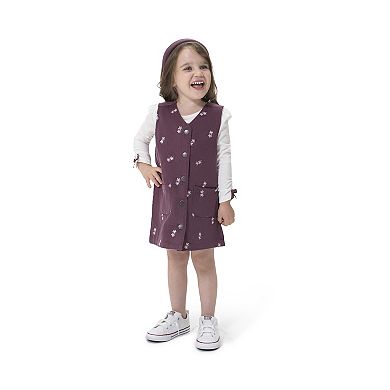Baby & Toddler Little Lass 3-piece Jumper Dress Set