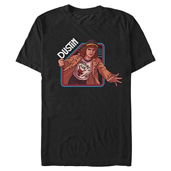 Men's Stranger Things Dustin Graphic Tee