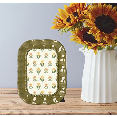 Belle Maison 4" x 6" Wave Resin Photo Frame