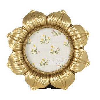Belle Maison 4" x 4" Flower Resin Tabletop Frame