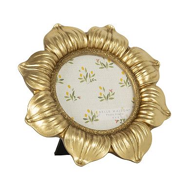 Belle Maison 4" x 4" Flower Resin Tabletop Frame