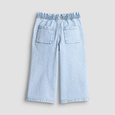 Girls 4-12 Jumping Beans® High Rise Paperbag Waist Wide Leg Pants