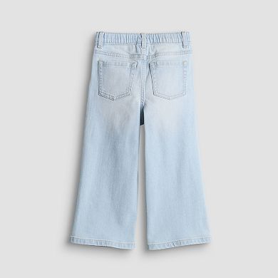 Girls 4-12 Jumping Beans® High Rise Wide Leg Jeans