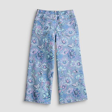 Girls 4-12 Jumping Beans® High Rise Wide Leg Jeans