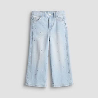 Girls 4-12 Jumping Beans® High Rise Wide Leg Jeans