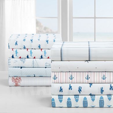 Nautica Costazul Printed Sheet Set with Pillowcases