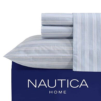Nautica Breathable Sheet Set with Pillowcases
