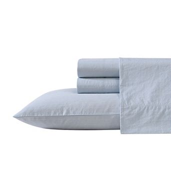 Nautica Cotton Percale Sheet Set with Pillowcases