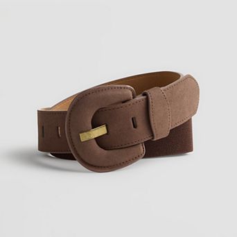 Women's Sonoma Goods For Life® 1.5-inch Faux Suede Stretch Back Belt