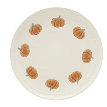 Celebrate Together™ Fall Embossed Pumpkins Dinner Plate