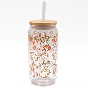 Celebrate Together™ Fall Pumpkin Decal Can Sipper