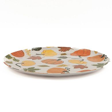 Celebrate Together™ Fall 4-Piece Pumpkin Toss Dinner Plate Set