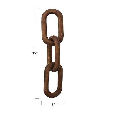 Hello Honey Reclaimed Wood Chain with 3 Links