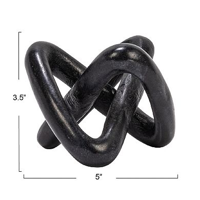 Hello Honey Modern Decorative Marble Link Knot