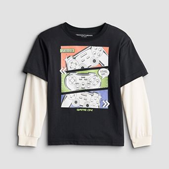 Boys 4-8 Grayson Threads Kids The Label Level Up Skater Tee